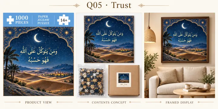 Trust puzzle design concept